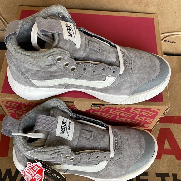 Vans Ultrarange Hi MTE Wool Frost Gray sneakers WMNS boots - Picture 3 of 16